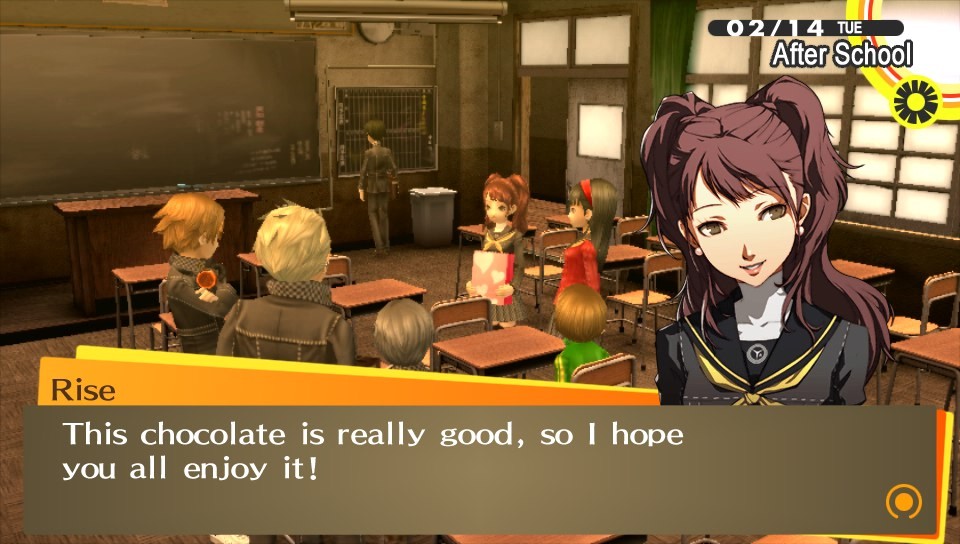 Persona 4 The Golden: Chie vs. Valentine&rsquo;s Day 2/4 After a very flirtatious