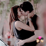 delenah:  Delena + emojis (inspired by x) 