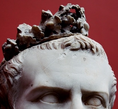 xshayarsha:Details from a bust of Caligula. [Photographs taken by me at Ny Glyptoteket, Copenhaguen.