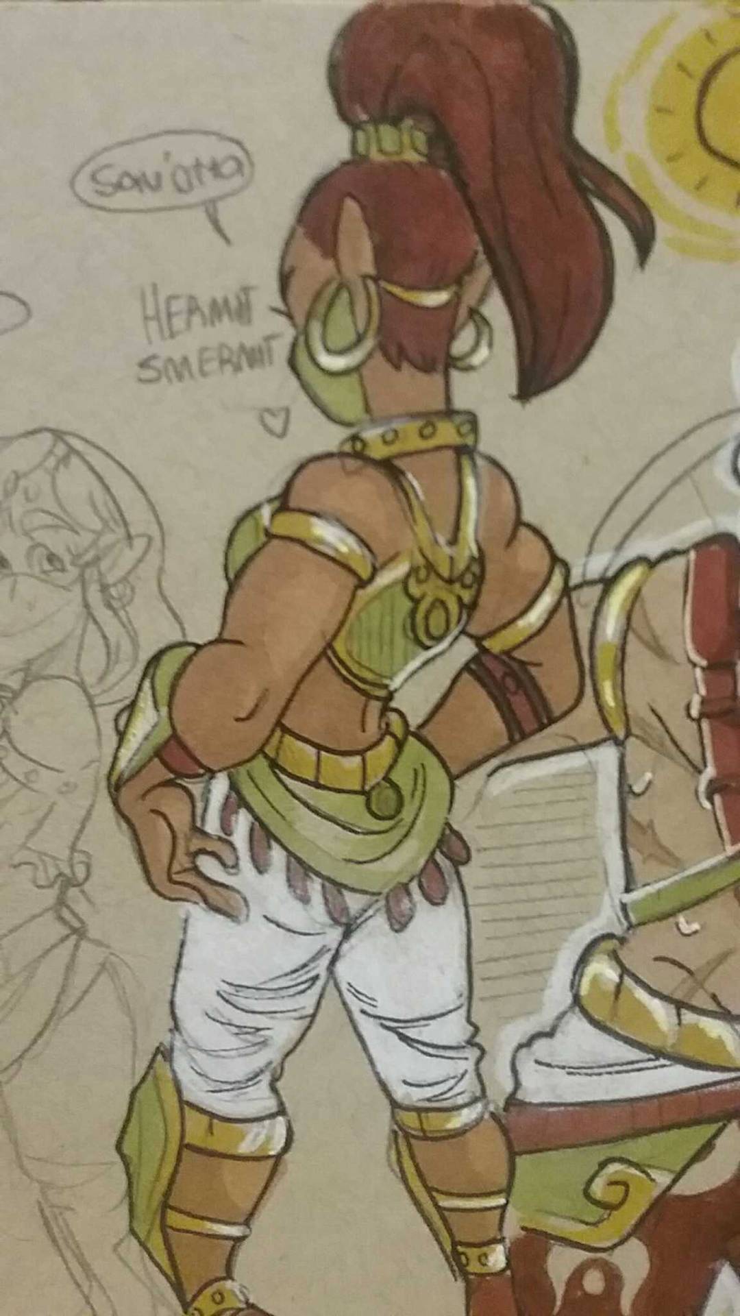 hermitsmermit:Some Gerudo voe links and one Gerudo Vai ♡♡♡