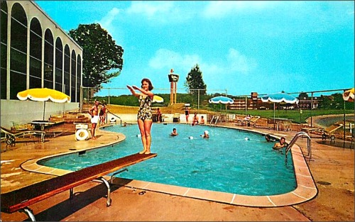 Holiday Inn Pool, Arlington Virginia1950sunlimited@flickr