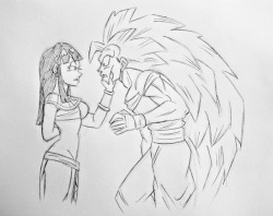   Anonymous said to funsexydragonball: Goku&rsquo;s fucked if chichi becomes a goddess of destruction  