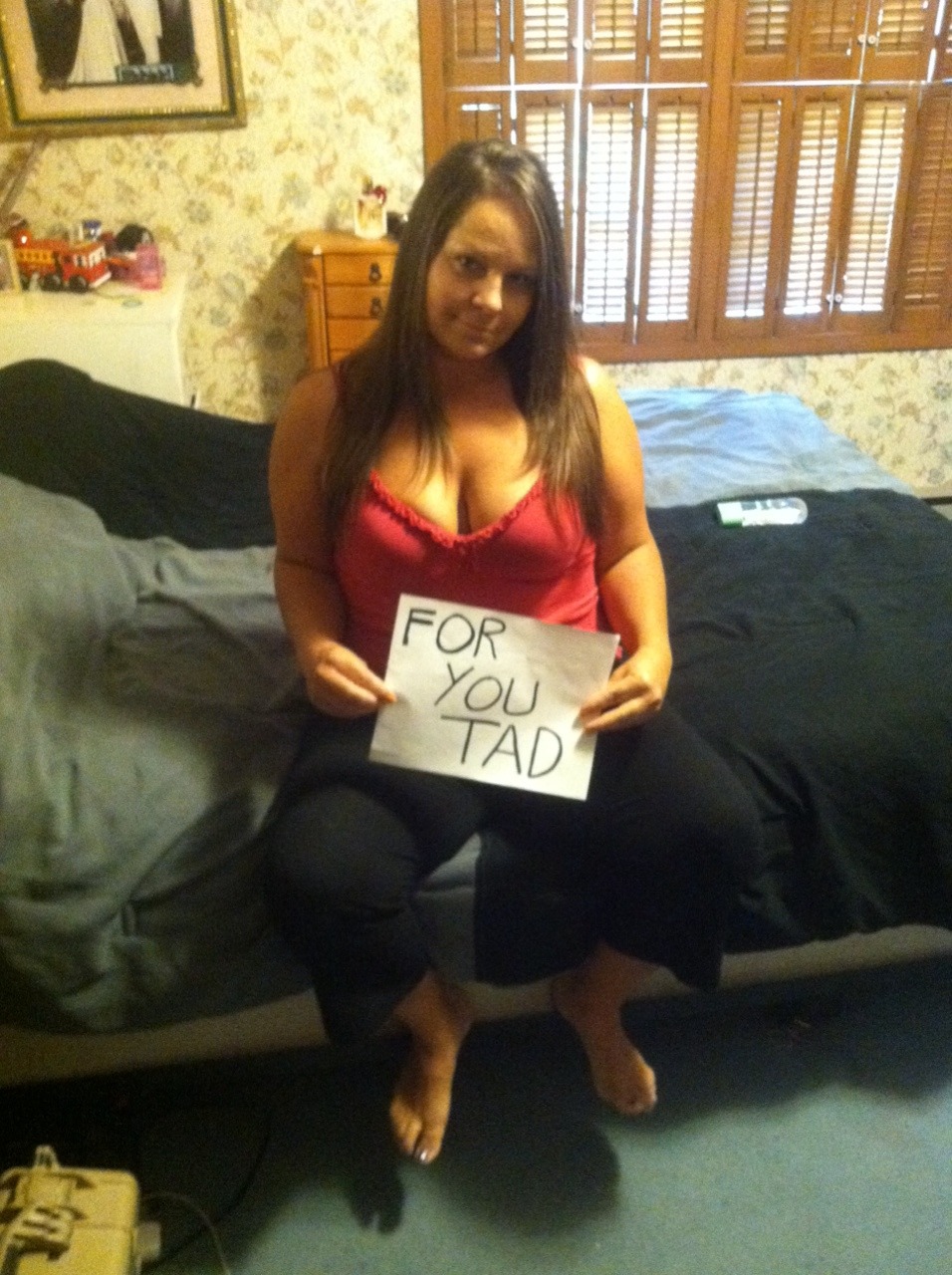 mtcouple1992:  My wife taking a few photos for my buddy Tad. He was very appreciative.