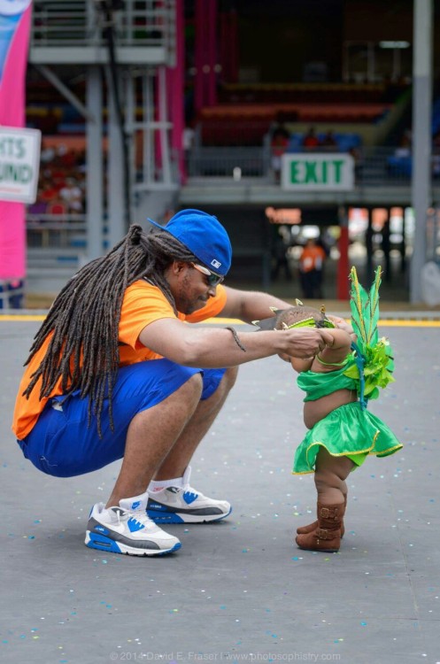 trinidadblossom:  It’s carnival again in Trinidad and Tobago.. we start from kiddies to adulthood with our culture - 2014 Photo Cred: David E Fraser