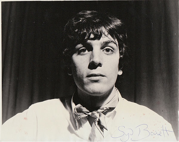 Pink Floyd – Syd Barrett – 1967 Signed Original Photograph