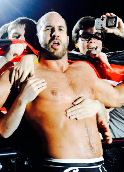 Fans all over Cesaro