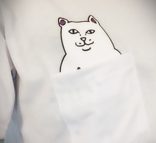rineriko:  cat pocket tee ~ discount code: rineko10