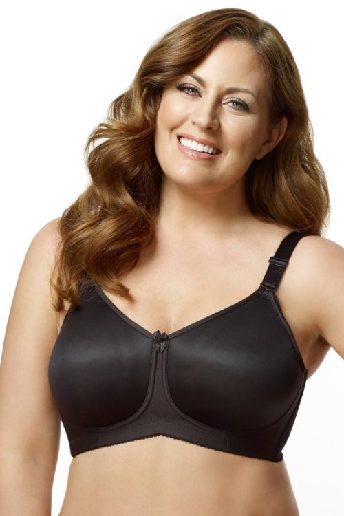 Sensible support delivered swiftly and effectively by the Elila Microfibre Softcup bra. Making use o