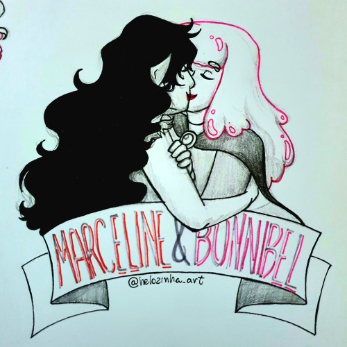 “I guess we get to hang out together forever.“~o~Second one of the bunch, we have Marceline and Prin