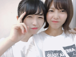 quinniepham:Risa’s Selfie pictures recently with members 