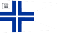 A swallowtail pennant. This is the flag of a Finnish Yacht club.