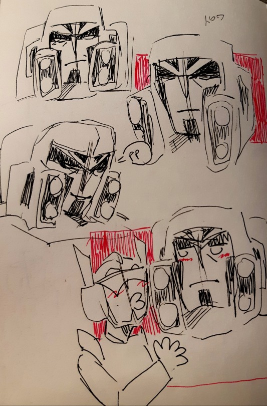 Animated Megatron Doodles (with Some Tf Oc Insert Added)