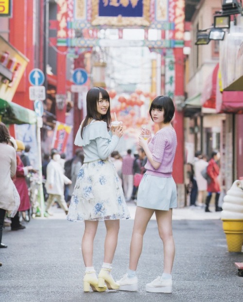 keyakizakamatome:  UTB  vol.37 Part 2  菅井友香 × 平手友梨奈  