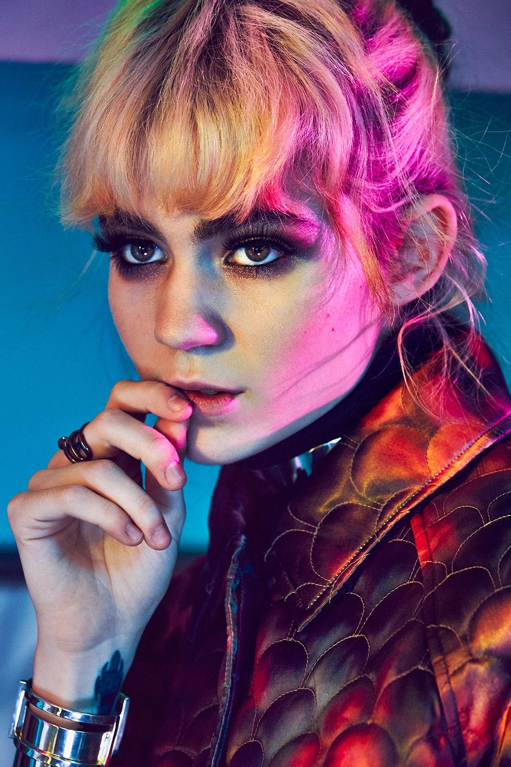 loveyouclaire:    Grimes for Nylon Magazine Singapore, January 2016.Photographed