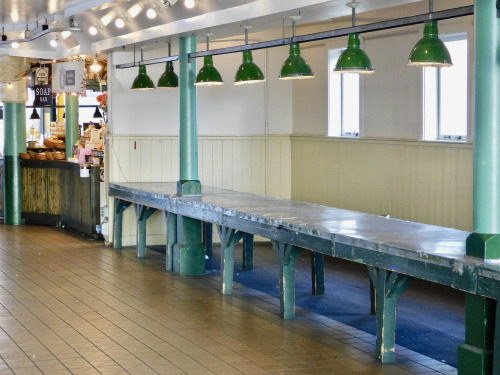 Empty Stall, End of the Market Day, Pike Place Market, Seattle, 2019.