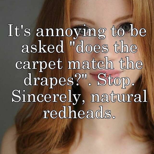 ginger-with-attitude:  #gingerwithattitude #redhead #redheads #meme #howtobearedhead