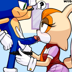 marthedog:    Vanilla getting Sonic’s dick