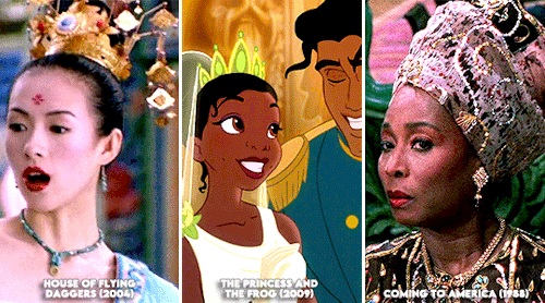 beyonceknowless:FASHION IN FILM ➤ CROWNS / HEADPIECES