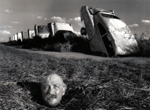 Stanley Marsh III - The Cadillac Ranch, Route 66, Amarillo, Texas, 1981.