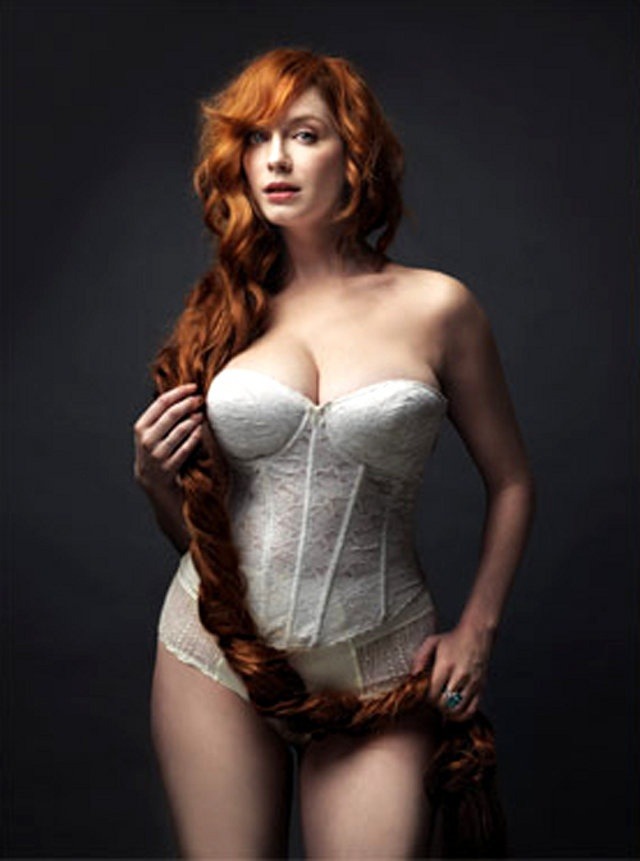 Christina hendricks hair color