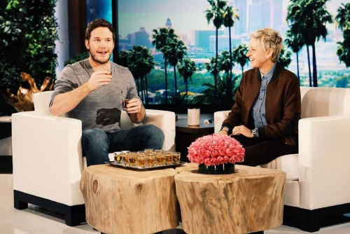 shesalittleobsessed:  Chris Pratt on The Ellen Degeneres Show 