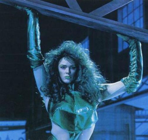 Brigitte Nielsen as She-Hulk: test shots for an unmade 1990s Marvel movie.