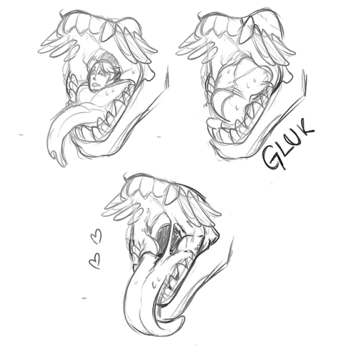 final-roar-vore: Lots of doodles.