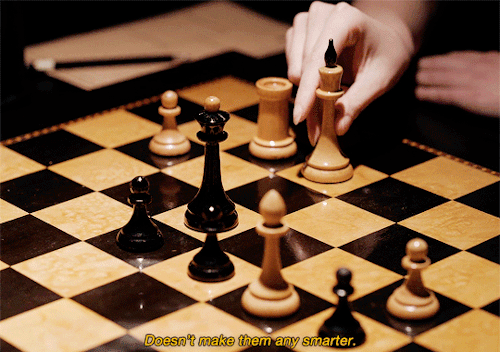 anyataylorjoy: the queen’s gambit is a chess opening that starts with the move d4/d5/c4&hellip