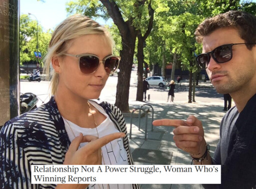 Tennis + The Onion Headlines (part 2 / 2 Or More, Bc I Have No Self Control) 
