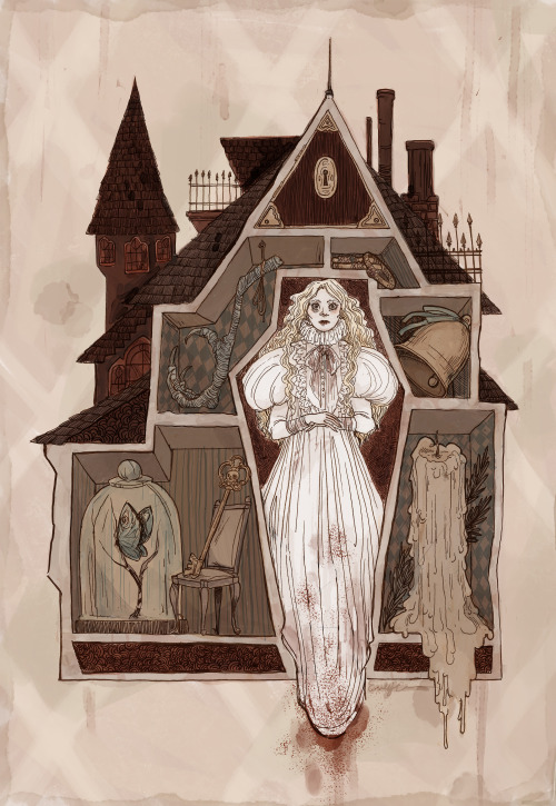 emilyaillustrates: Crimson Peak Illustrations (one of which won the Legendary Picture contest but I 