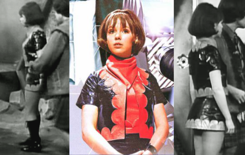 The Krotons: Zoe⋇ Wendy Padbury in fact disliked this costume because the jacket and skirt, made of 
