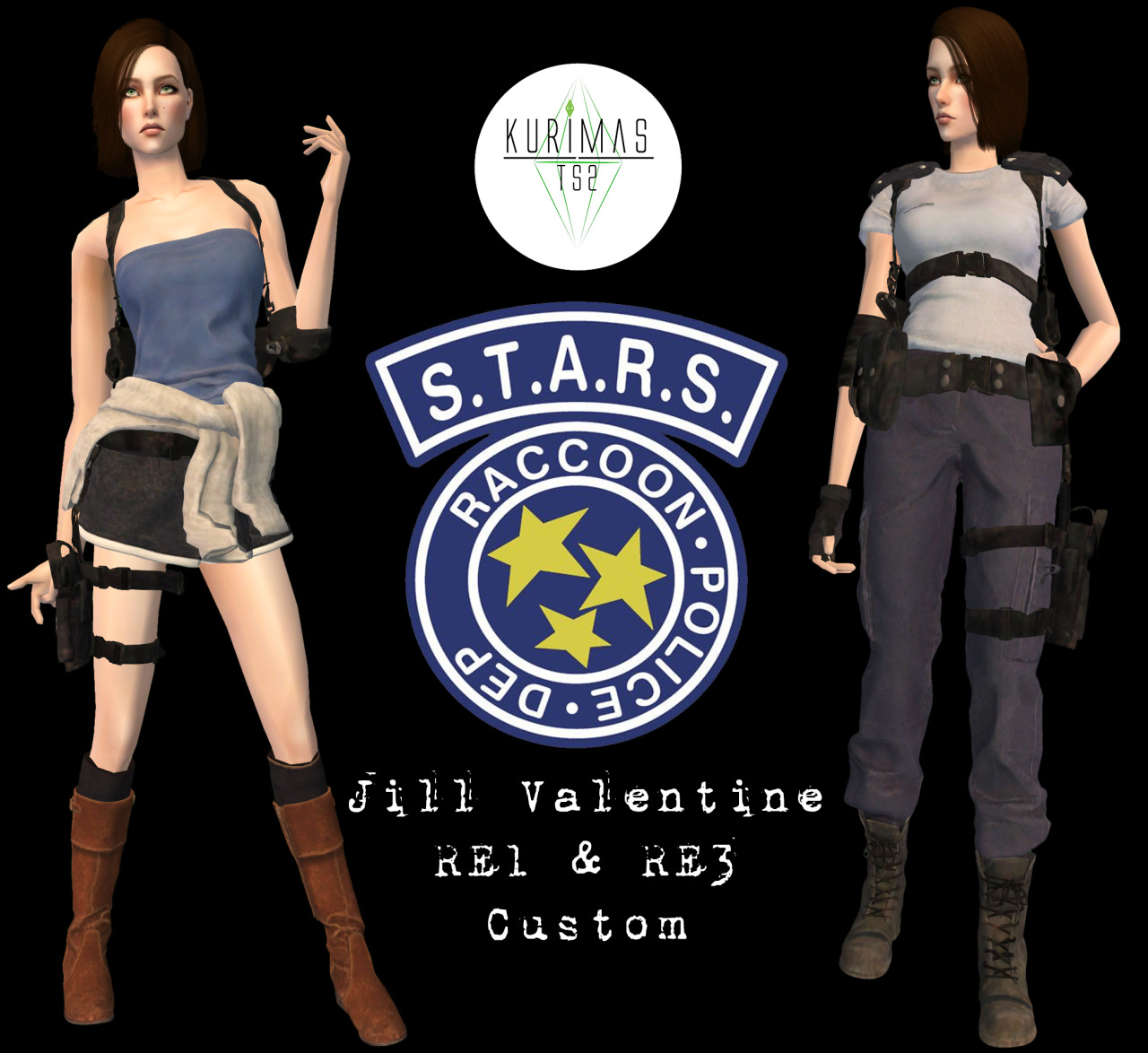 Kurimas — Jill Valentine Classic Clothes Resident Evil 1 & 3