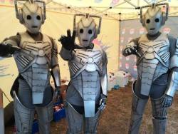 cosplay-galaxy:[self] - Check out our awesome Cyberman Cosplay! mwaybob