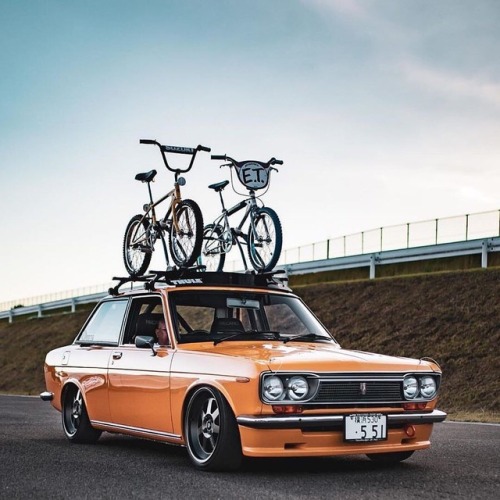 oldjapanesecars: Datsun 510 Bluebird  @datsun_551  @john_mu_1991  . . . #datsun510 #datsun #oldschoo