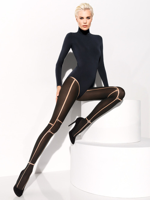 Stunning patterned legwear from Wolford