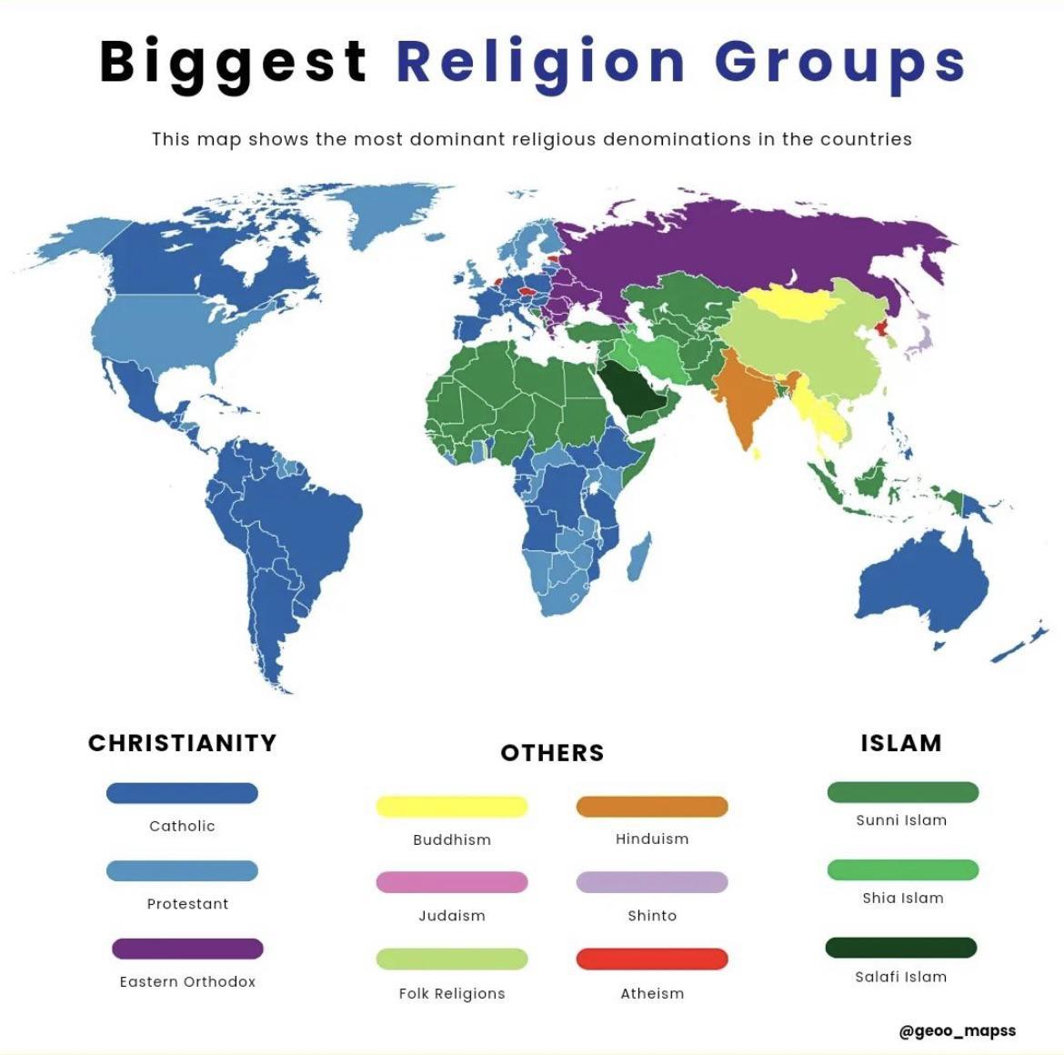 Biggest Religion Groups By Geoo mapss Maps On The Web biggest-religion-groups-by-geoo-mapss-maps-on-the-web