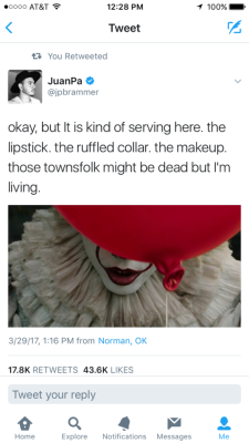 blackmodel: jennybeckman:   blackmodel:  It confirmed for RuPauls Drag Race season 10!!!!!!!!  I hate to be that person but his name is Pennywise, not “It”   Huntywise is her real name…It is her drag name…. 