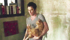 salvatore-vampire:  Ian Somerhalder with Moke - People Magazine 2013 