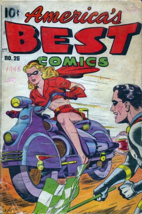 America’s Best Comics had a series of Alex Schomburg covers that showed crimefighters and myst