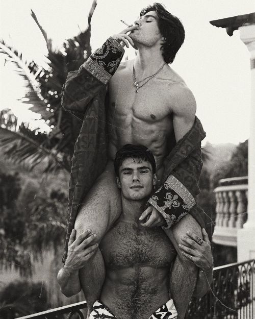 antinous-world:  Levi Conely &amp; Wyatt Cushman by Kevin Roldan