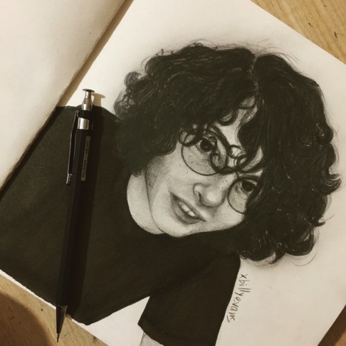 xbillyevans: i start my new sketchbook with this fantastic image Finnie