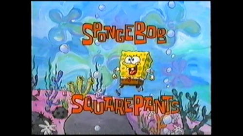 pineapplebank:  Very early drawing of SpongeBob and Title card for the Pilot episode in the late 90’s after Rocko’s modern life was canceled in 1996 