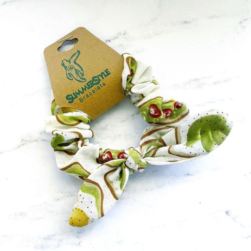 NEW NEW NEW! Avocado Toast Scrunchies are now up in the shop! www.summerstylebracelets.etsy.com  . .