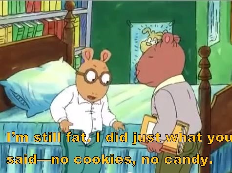 Porn arthur-recaps:  me when i diet  photos