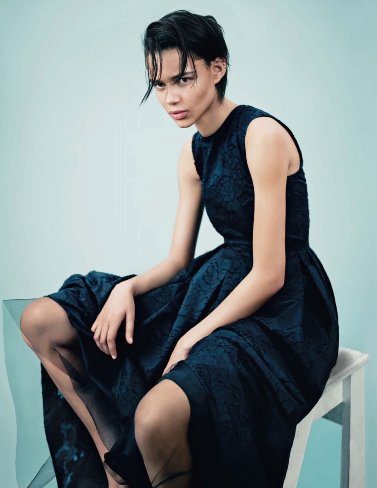 blackfashion:  Binx photographed By Rory Payne For Uk Vogue May 2014 