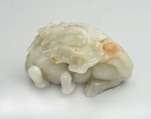 Jade Lung-MaQing dynasty, Kanxi period (1662-1722), China The Lung-Ma, a creature half dragon and ha