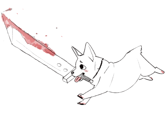 kirathe3rd:  waluigf:  sonic06apologist:  waluigf:  whats popular on art tumblr rn i need to get 1000 followers or ill die  Dogs wielding swords   this is just one dog and one sword but he is good i think   good doge