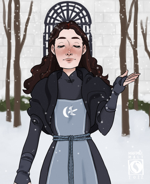 Sansa Stark Appreciation Month - Day 3: Snow Yet she stepped out all the same. Her boots tore ankle-