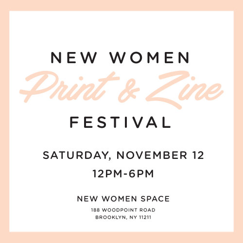 We’re teaming up with New Women Space (a brand new place where women can collectively gather and sha