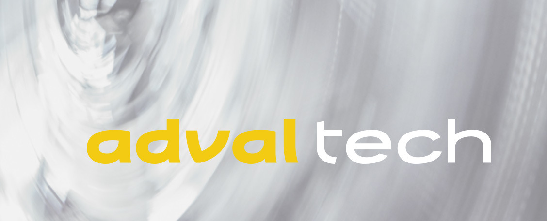 Wortmarke/Logo für die Adval Tech Holding, Niederwangen.